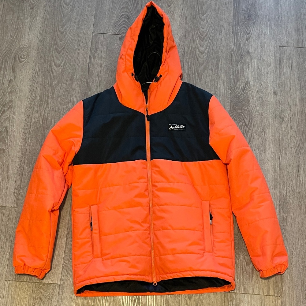Men’s Airblaster Puffin Orange and Black Jacket